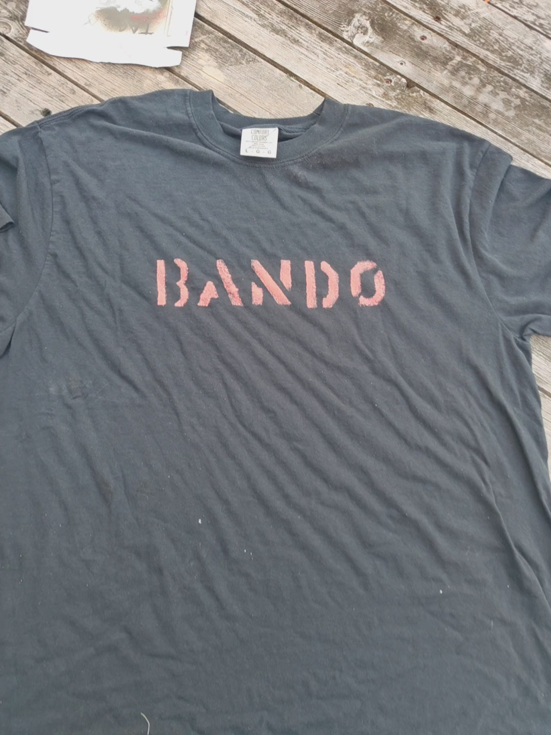 Big Stencil tee 002